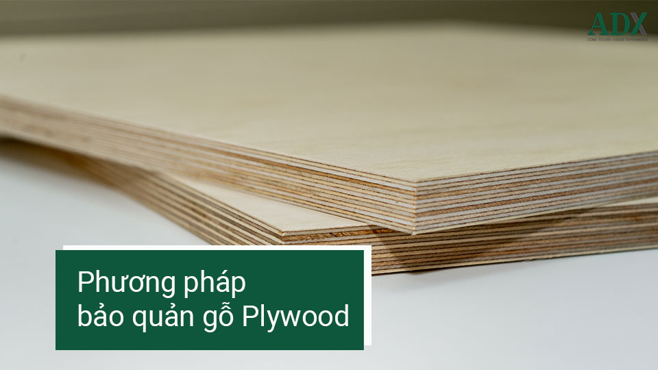 Phương pháp bảo quản gỗ Plywood