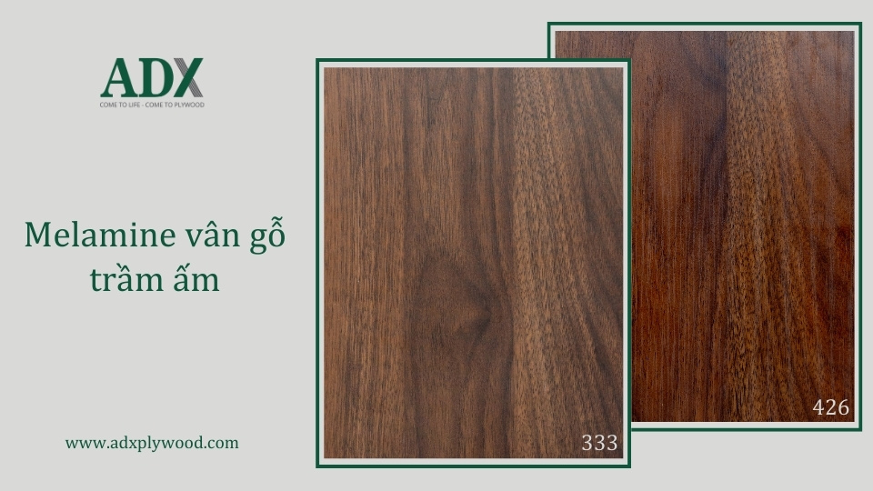 Mã 333 & 426 - Màu gỗ đậm trầm ấm
