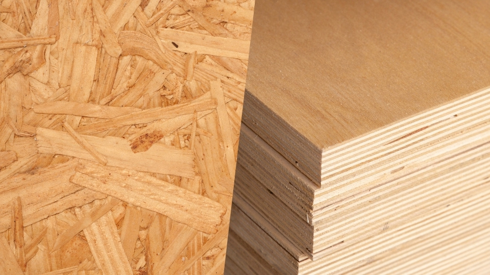 So sánh gỗ ép công nghiệp OSB & Plywood