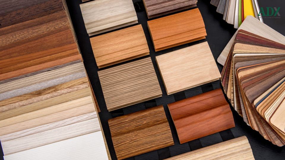 Color & pattern of plywood furniture