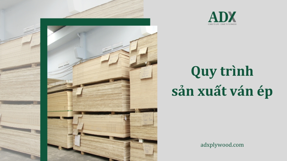 Quy trình sản xuất gỗ công nghiệp plywood