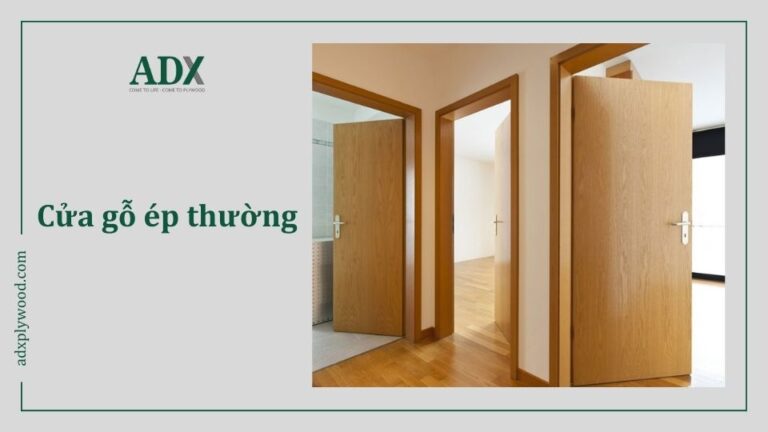 Cửa Gỗ ép Công Nghiệp - đón đầu Xu Hướng Nội Thất