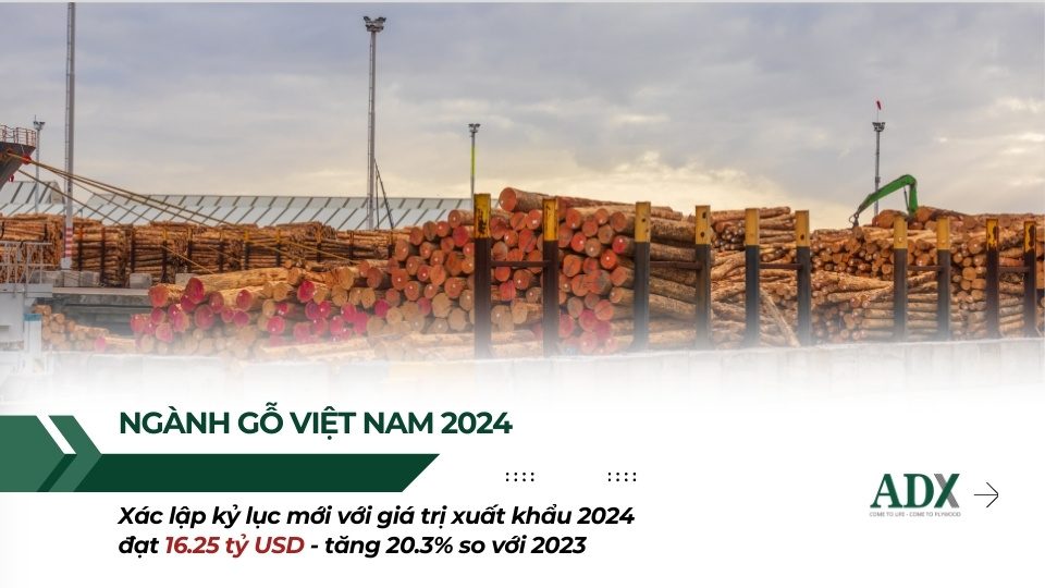 Nhìn lại điểm sáng ngành gỗ 2024