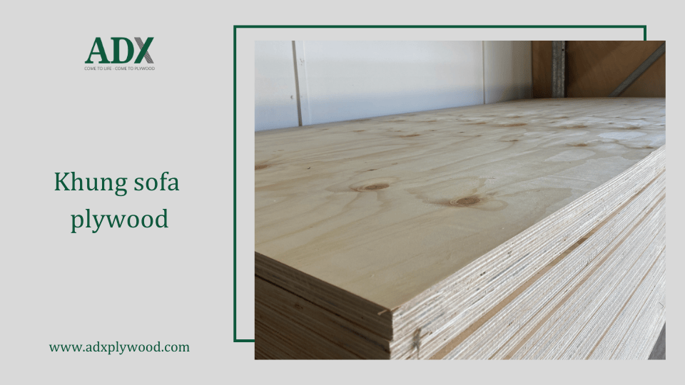 Khung xương sofa Ván ép Plywood