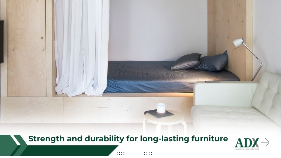 Plywood strength and durability for long-lasting furniture