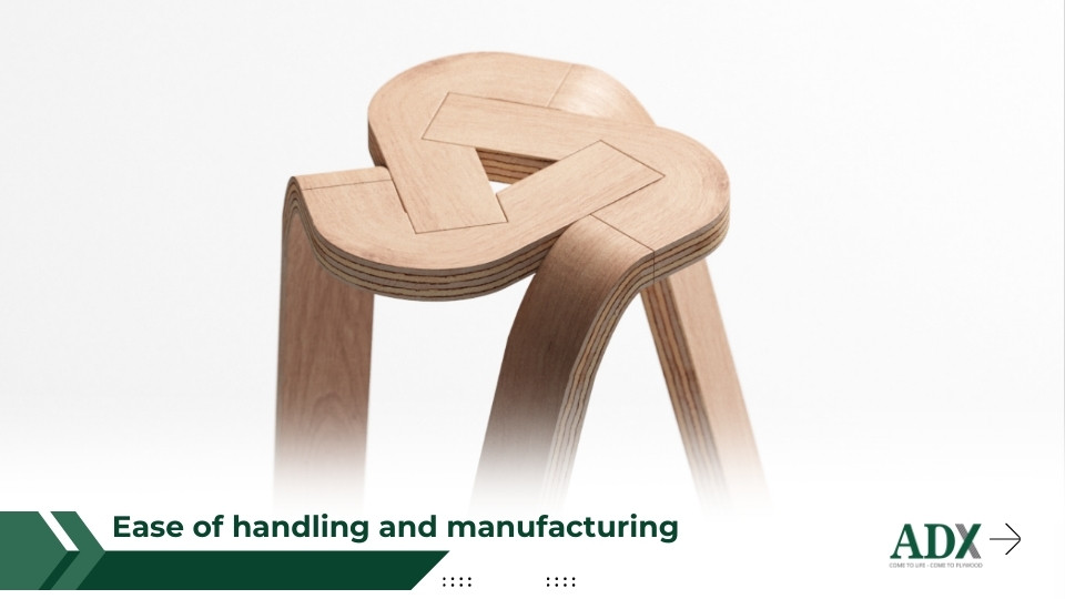 Ease of handling and manufacturing furniture project