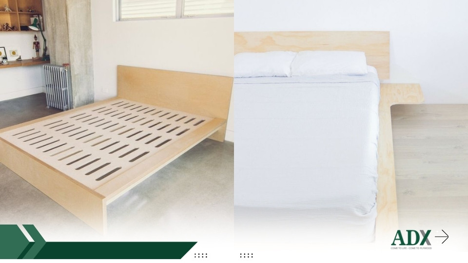 Plywood under mattress support